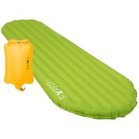 Надувний каремат Exped Ultra 3R - Mummy M: з мішком-насосом, Товщина: 7, Тип розміру: Mummy M, Колір виробника: Lichen, зображення 3