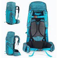 Туристичний рюкзак Naturehike NH16Y020-Q Trekking 55 (Army Green), Об'єм: 55+5, Колір виробника: Army Green, зображення 5