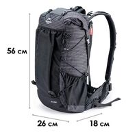 Рюкзак Naturehike NH20BB113 Rock 40 (Black), Об'єм: 40+5, Колір виробника: Black, зображення 2