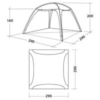 Кемпінговий шатер Easy Camp Day Lounge, зображення 2