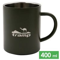 Туристична термочашка Tramp UTRC-010 (Olive) на 400 мл, нержавіюча сталь, Об'єм: 400, Колір: Olive