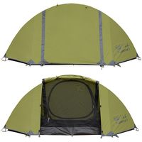1-місний намет Tramp Hurricane 1: двошаровий, Кількість місць: 1, Колір: Olive, зображення 3