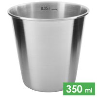 Туристичний стакан Tatonka Mug 350 на 350 мл, нержавіюча сталь