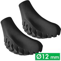 Насадки Gabel Walking Pad XXL 05/27 (Black), 2 шт., Діаметр сумісних секцій: 12, Колір: Black
