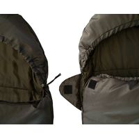 Зимовий кемпінговий спальник-ковдра Tramp Shypit 500 Wide до -10&deg;C: широкий, з капюшоном, Максимальний зріст користувача: 195, Сторона застібки: ліва, зображення 6