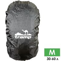 Дощовик на рюкзак Tramp UTRP-018 - M (Black), 30-60 л, Об'єм рюкзака: 30-60, Колір виробника: Black