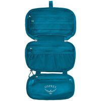 Універсальний розкладний дорожній органайзер Osprey Ultralight Zip Organizer (Waterfront Blue), Об'єм: 2, Колір виробника: Waterfront Blue, зображення 2