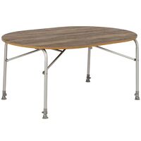 Розкладний стіл Bo-Camp Feather Oval - 130x90x72 см, зображення 2