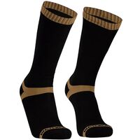 Трекінгові водонепроникні шкарпетки DexShell Hytherm Pro (Black/Brown), Колір: Black/Brown, Розмір: L
