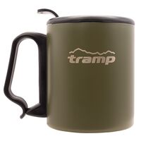 Туристична термочашка з кришкою Tramp UTRC-020 (Olive) на 350 мл, нержавіюча сталь, Об'єм: 350, Колір: Olive, зображення 5