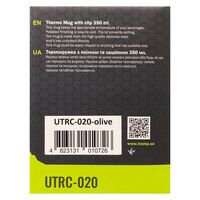 Туристична термочашка з кришкою Tramp UTRC-020 (Olive) на 350 мл, нержавіюча сталь, Об'єм: 350, Колір: Olive, зображення 7