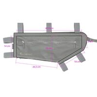 Сумка в середину рами Acepac Roll Frame Bag (Blue), M, Колір виробника: Blue, Розмір: 5 л/M, Об'єм: 5, зображення 2