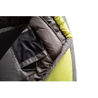 Зимовий туристичний спальник Tramp Arctic - Regular (Green) до -15&deg;C: з капюшоном, Максимальний зріст користувача: 185, Колір: Green/Grey, Сторона застібки: права, зображення 9
