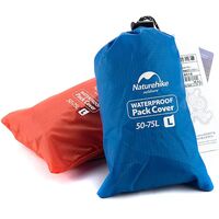 Дощовик на рюкзак Naturehike NH15Y001-Z - L (Blue), 50-75 л, Об'єм рюкзака: 50-75, Колір виробника: Blue, зображення 6