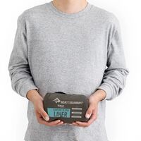 Вкладиш в спальник Sea to Summit Comfort Blend (Aqua Sea/Beluga), Rectangular, Тип розміру: Rectangular, Колір: Aqua Sea/Beluga, зображення 5