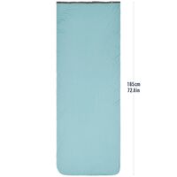 Вкладиш в спальник Sea to Summit Comfort Blend (Aqua Sea/Beluga), Rectangular, Тип розміру: Rectangular, Колір: Aqua Sea/Beluga, зображення 2