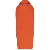 Вкладиш в спальник Sea to Summit Reactor Fleece (Picante/Beluga), Compact Mummy, Тип розміру: Compact Mummy, Колір: Picante/Beluga, зображення 3