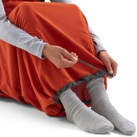 Вкладиш в спальник Sea to Summit Reactor Fleece (Picante/Beluga), Compact Mummy, Тип розміру: Compact Mummy, Колір: Picante/Beluga, зображення 5