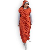 Вкладиш в спальник Sea to Summit Reactor Fleece (Picante/Beluga), Compact Mummy, Тип розміру: Compact Mummy, Колір: Picante/Beluga, зображення 4