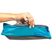 Дорожній органайзер для одягу Sea to Summit Ultra-Sil Garment Mesh - L (High Rise Grey), Тип розміру: L, Об'єм: 10, Колір виробника: High Rise Grey, зображення 4