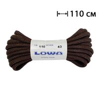 Шнурки круглі LOWA ATC Lo (Brown), 110 см, Довжина: 110 см, Колір виробника: Brown