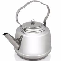 Туристичний чайник Petromax Teakettle на 5 л, нержавіюча сталь, Об'єм: 5, зображення 2