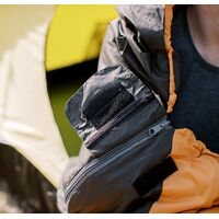 Демісезонний туристичний спальник Tramp Windy Light (Yellow) до 5&deg;C: з капюшоном, Максимальний зріст користувача: 195, Колір: Yellow/Grey, Сторона застібки: ліва, зображення 18