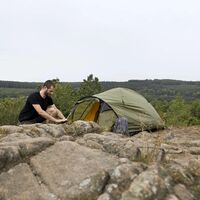 2-місний намет Grand Canyon Topeka 2 Alu: двошаровий, з тамбуром, Кількість місць: 2, Матеріал каркасу: алюміній, Колір: Capulet Olive, зображення 12