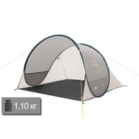 Пляжний автоматичний намет Easy Camp Oceanic 50 (Grey/Sand), Колір: Grey/Sand