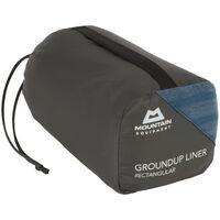 Вкладиш в спальник Mountain Equipment Groundup Liner Rectangular (Denim Blue Stripe), Regular, Тип розміру: Regular, Колір: Denim Blue Stripe, зображення 3