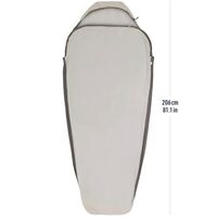 Вкладиш в спальник Sea to Summit Silk Blend Liner (Moonstruck Grey), Standard Mummy, Тип розміру: Standard Mummy, Колір: Moonstruck Grey, зображення 2