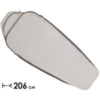 Вкладиш в спальник Sea to Summit Silk Blend Liner (Moonstruck Grey), Standard Mummy, Тип розміру: Standard Mummy, Колір: Moonstruck Grey