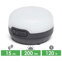 Кемпінговий ліхтар на батарейках з магнітною основою Black Diamond Moji+ (Black): RGB-світло, Колір корпусу: Black