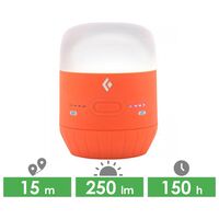 Кемпінговий ліхтар з функцією павербанк Black Diamond Moji Charging Station (Octane): Micro USB, Колір корпусу: Octane