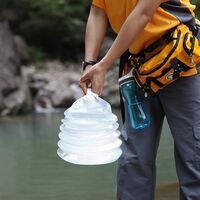 Туристична складна каністра для води з краном AceCamp Jerrycan на 5 л, Об'єм: 5, Колір виробника: Grey, зображення 3
