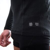 Термокофта чоловіча Sensor Merino DF (Black), Колір виробника: Black, Розмір виробника: L, зображення 6