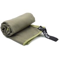 Швидкосохнучий рушник з мікрофібри з чохлом Tribe Pocket Towel - L (Army Green), 120x60 см, Тип розміру: L, Колір: Army Green, зображення 2