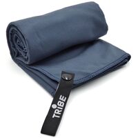 Швидкосохнучий рушник з мікрофібри з чохлом Tribe Pocket Towel - L (Navy), 120х60 см, Тип розміру: L, Колір: Navy, зображення 2