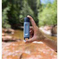 Фільтр-трубочка для пиття води LifeStraw Peak Solo (Mountain Blue), Колір резервуару: Mountain Blue, зображення 4