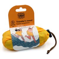 Компактний рушник з мікрофібри з чохлом Turbat Lagoon - S (Light Blue), 60х30 см, Тип розміру: S, Колір: Light Blue, зображення 2