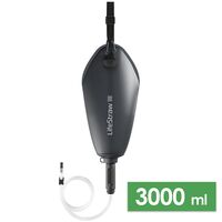Гравітаційний фільтр для води LifeStraw Peak Gravity (Dark Mountain Grey) на 3 л, Об'єм резервуару: 3000, Колір резервуару: Dark Mountain Grey