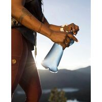 М'яка пляшка з фільтром для води LifeStraw Peak Squeeze (Dark Mountain Grey) на 1 л, Об'єм резервуару: 1000, Колір резервуару: Dark Mountain Grey, зображення 7