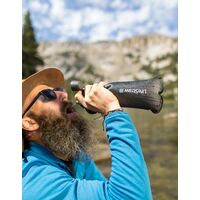 М'яка пляшка з фільтром для води LifeStraw Peak Squeeze (Dark Mountain Grey) на 1 л, Об'єм резервуару: 1000, Колір резервуару: Dark Mountain Grey, зображення 9