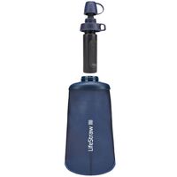 М'яка пляшка з фільтром для води LifeStraw Peak Squeeze (Mountain Blue) на 650 мл, Об'єм резервуару: 650, Колір резервуару: Mountain Blue, зображення 3
