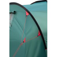 9-місний кемпінговий намет Tramp Brest 9 V2: на 3 спальні, Кількість місць: 9, Колір: Storm Green/Red, зображення 14