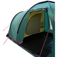 9-місний кемпінговий намет Tramp Brest 9 V2: на 3 спальні, Кількість місць: 9, Колір: Storm Green/Red, зображення 17