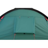 9-місний кемпінговий намет Tramp Brest 9 V2: на 3 спальні, Кількість місць: 9, Колір: Storm Green/Red, зображення 10