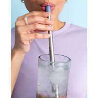 Фільтр-трубочка для пиття води LifeStraw SIP (Stormy Blue) з чохлом, Колір резервуару: Stormy Blue, зображення 4