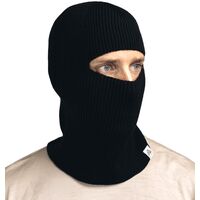 Балаклава-шапка Aclima Flat Knit (Jet Black), Колір виробника: Jet Black, зображення 6
