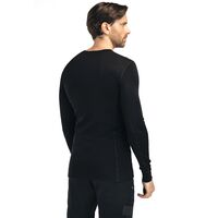 Термокофта чоловіча Aclima WarmWool 200 Crew Neck (123/Jet Black), Колір виробника: 123/Jet Black, Розмір виробника: M, зображення 4
